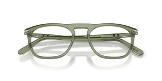Persol Po 3391v Unisex Green Squared Eyeglasses