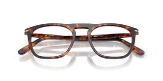 Persol PO 3391V unisex Havana Squared Eyeglasses