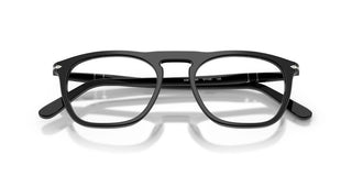 Persol Po 3391v Unisex Black Squared Eyeglasses