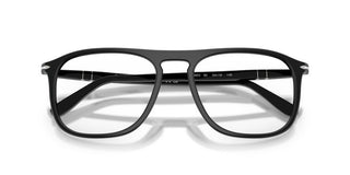 Persol Po 3392v Unisex Black Pilot Eyeglasses