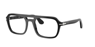 Persol Po 3394v Unisex Black Pilot Eyeglasses