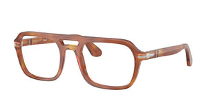 Persol Po 3394v Unisex Brown Pilot Eyeglasses