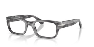 Persol Po 3399v Unisex Grey Rectangle Eyeglasses