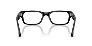 Persol Po 3399v Unisex Black Rectangle Eyeglasses