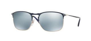 Persol PO 7359S unisex Blue Geometric Sunglasses