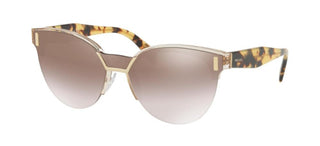 Prada PRADA CATWALK SPR 04US women Brown Shield Sunglasses