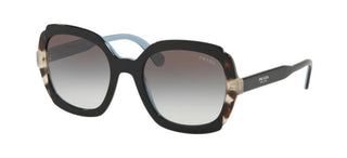 Prada PRADA ETIQUETTE PR 16US women Black Oversize Sunglasses