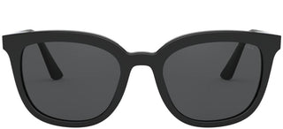 Prada PRADA HERITAGE PR 03XS women Black Squared Sunglasses