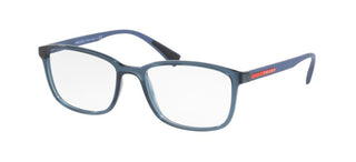 Prada Linea Rossa PRADA LINEA ROSSA CLEAN TEMPLES VPS 04IV men Blue Geometric Eyeglasses