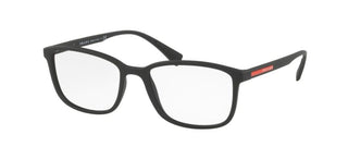Prada Linea Rossa PRADA LINEA ROSSA CLEAN TEMPLES VPS 04IV men Black Geometric Eyeglasses