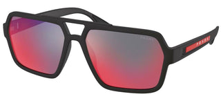 Prada Linea Rossa PRADA LINEA ROSSA SPS 01X men Black Pilot Sunglasses