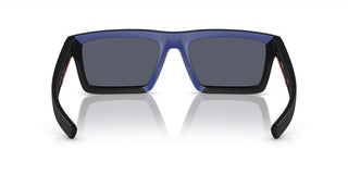 Prada Linea Rossa PRADA LINEA ROSSA SPS 02ZSU men Black Geometric Sunglasses