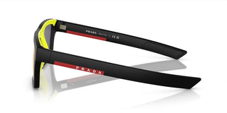 Prada Linea Rossa PRADA LINEA ROSSA SPS 02ZSU men Black Geometric Sunglasses