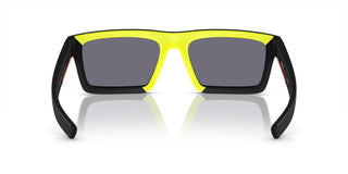 Prada Linea Rossa PRADA LINEA ROSSA SPS 02ZSU men Black Geometric Sunglasses
