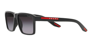 Prada Linea Rossa PRADA LINEA ROSSA SPS 05YS men Black Geometric Sunglasses