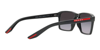Prada Linea Rossa PRADA LINEA ROSSA SPS 05YS men Black Geometric Sunglasses