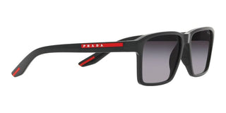 Prada Linea Rossa PRADA LINEA ROSSA SPS 05YS men Black Geometric Sunglasses