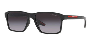 Prada Linea Rossa PRADA LINEA ROSSA SPS 05YS men Black Geometric Sunglasses