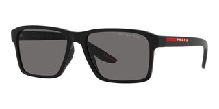 Prada Linea Rossa PRADA LINEA ROSSA SPS 05YS men Black Geometric Sunglasses