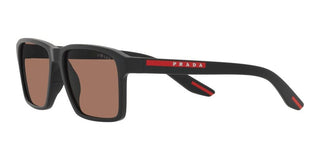 Prada Linea Rossa PRADA LINEA ROSSA SPS 05YS men Brown Geometric Sunglasses