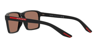 Prada Linea Rossa PRADA LINEA ROSSA SPS 05YS men Brown Geometric Sunglasses