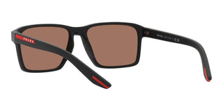Prada Linea Rossa PRADA LINEA ROSSA SPS 05YS men Brown Geometric Sunglasses