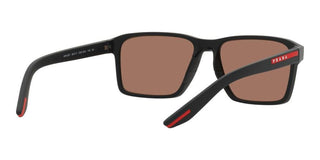 Prada Linea Rossa PRADA LINEA ROSSA SPS 05YS men Brown Geometric Sunglasses