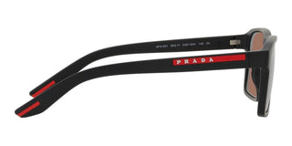 Prada Linea Rossa PRADA LINEA ROSSA SPS 05YS men Brown Geometric Sunglasses