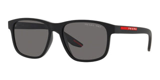 Prada Linea Rossa PRADA LINEA ROSSA SPS 06YS men Black Geometric Sunglasses