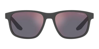 Prada Linea Rossa PRADA LINEA ROSSA SPS 06YS men Grey Geometric Sunglasses