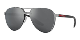 Prada Linea Rossa PRADA LINEA ROSSA SPS 51YS men Black Visor Sunglasses