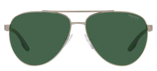 Prada Linea Rossa PRADA LINEA ROSSA SPS 52YS men Silver Pilot Sunglasses