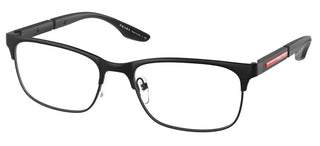 Prada Linea Rossa PRADA LINEA ROSSA VPS 52N men Black Geometric Eyeglasses