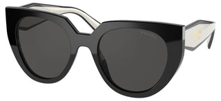 Prada PRADA MONOCHROME PR 14WS women Black Cat Eye Sunglasses