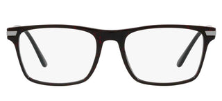 Prada PRADA PR 01WV men Black Geometric Eyeglasses