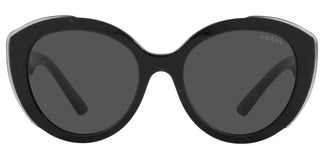 Prada PRADA PR 01YS women Black Cat Eye Sunglasses