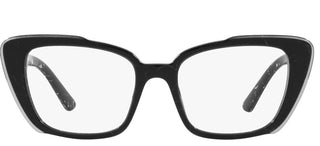 Prada PRADA PR 01YV women Black Butterfly Eyeglasses