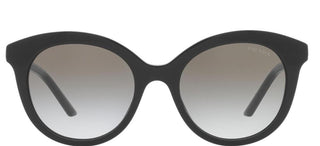 Prada PRADA PR 02YS women Black Round Sunglasses