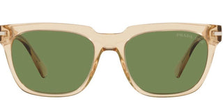Prada PRADA PR 04YS men Brown Squared Sunglasses