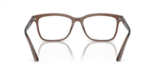 Prada Prada Pr 14wv Men Brown Geometric Eyeglasses