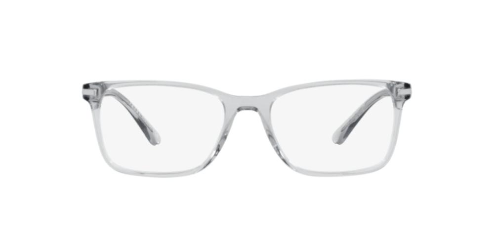 Prada PRADA PR 14WV men Grey Geometric Eyeglasses Otticanet USA