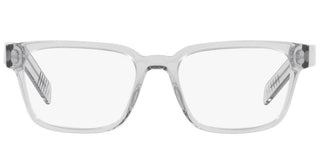 Prada PRADA PR 15WV men Grey Geometric Eyeglasses