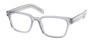 Prada PRADA PR 15WV men Grey Geometric Eyeglasses