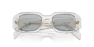 Prada Prada Pr 17ws Women Grey Geometric Sunglasses