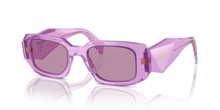 Prada Prada Pr 17ws Women Violet Geometric Sunglasses