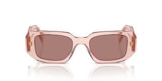 Prada Prada Pr 17ws Women Pink Geometric Sunglasses