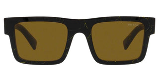 Prada PRADA PR 19WS men Black Geometric Sunglasses