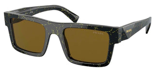 Prada PRADA PR 19WS men Black Geometric Sunglasses