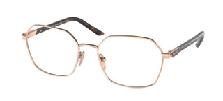 Prada PRADA PR 55YV women Rose gold Geometric Eyeglasses