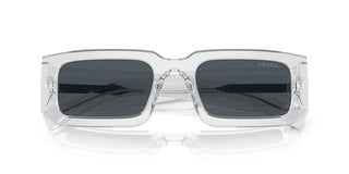 Prada Prada Symbole Pr 06ys Men Transparent Geometric Sunglasses
